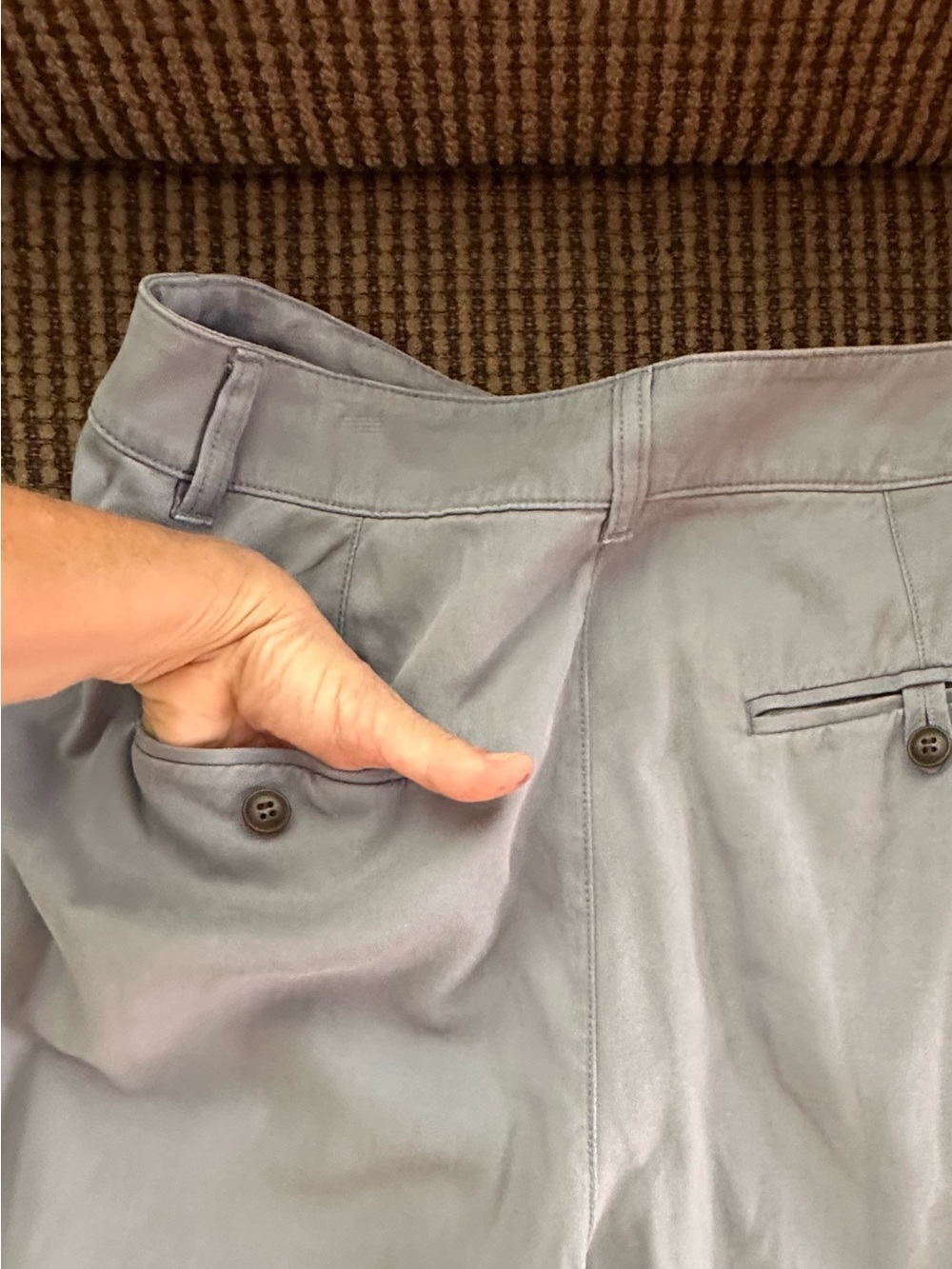 MADEWELL Harlow Best Selling Wide-Leg Trouser. Side Seam & Back Pockets - Picture 6 of 15